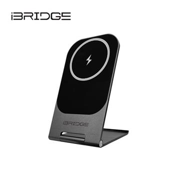 iBRIDGE 15W 超輕薄金屬支架無線充電器