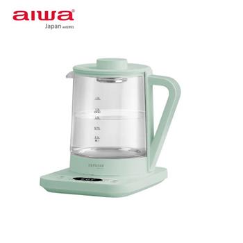 【AIWA 愛華】1.5L 多功能養生壺 AW-KC150 沐青色 (蒸籠/養生壺/美食鍋/燉盅/煮茶器)