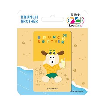 早午餐兄弟系列SuperCard悠遊卡-度假Puppy【受託代銷】