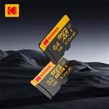 柯達KODAK MicroSD 32GB (UHS-I U3/V30/A1)高速記憶卡-黑色