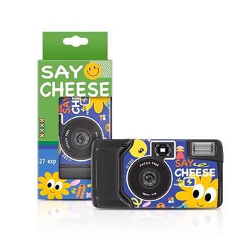 【LFANI 樂斐】SAY CHEESE 笑笑笑 翻玩系列 彩色27張 一次性閃光即可拍相機