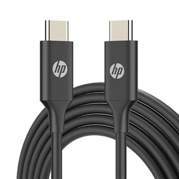 【HP 惠普】HP DHC-TC107 Type-C充電線 速充快充線-黑色(1M)