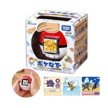 TAKARA TOMY 精靈寶可夢 電子寵物精靈球 Poke Nade 撫摸養成 日本進口（僅支援日英文）