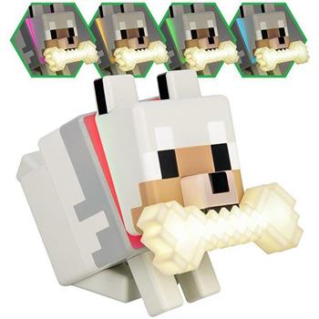 【Paladone UK】Minecraft 麥塊 狼夥伴 3D造型變色小夜燈