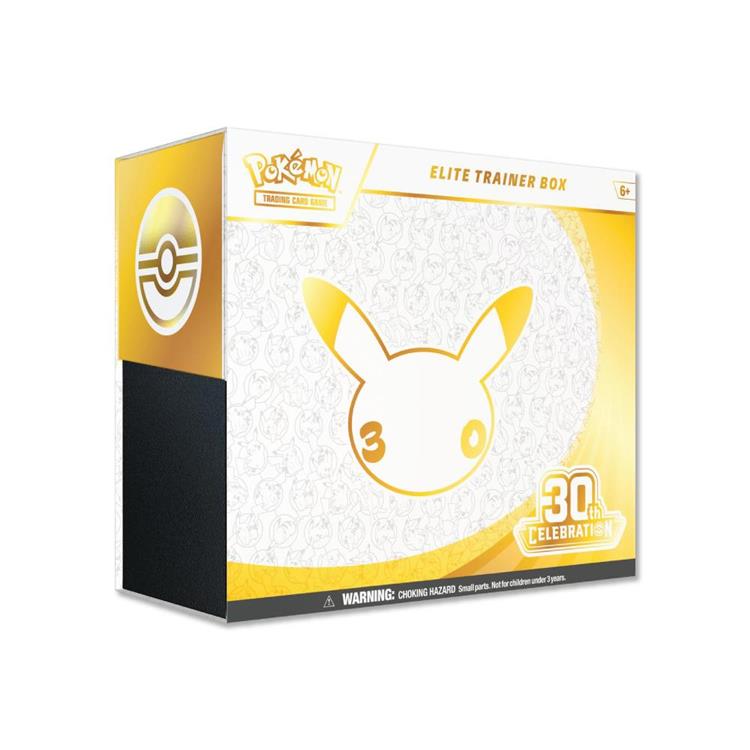 Pokemon寶可夢集換式卡牌 PTCG 寶可夢卡牌 30週年紀念 美版 頂級訓練家禮盒 ETB 標準一般版（一盒）