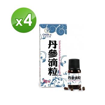 均奕生醫 嚴選丹參滴粒(120粒/罐)x4入組