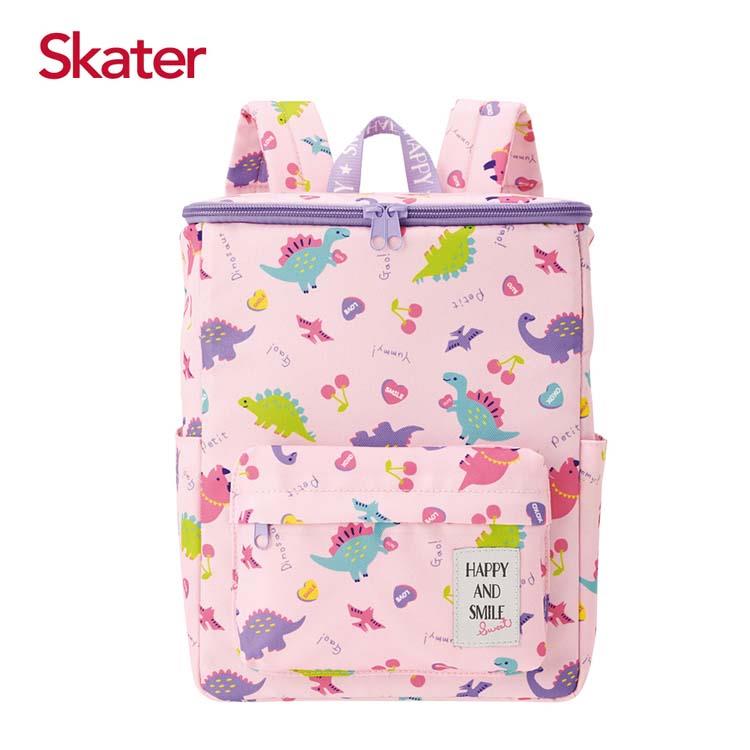 Skater童用後背包（防水保溫內層）粉粉龍