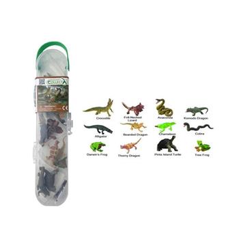 英國CollectA盒裝迷你爬蟲與兩棲類動物