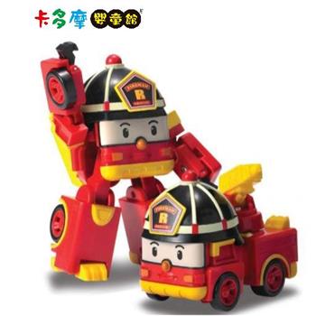【POLI 波力】變形車系列 － 4吋變形羅伊｜卡多摩