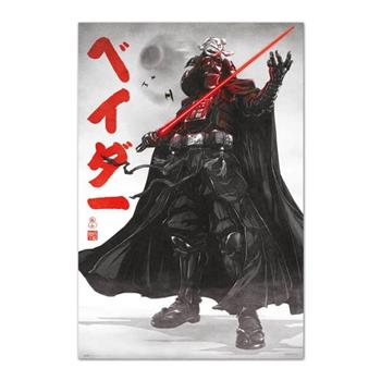 【星際大戰】黑武士達斯維達（和風） 海報