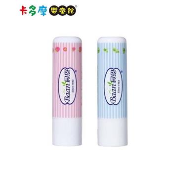 【Baan 貝恩】嬰兒修護唇膏 原味/草莓 ｜卡多摩