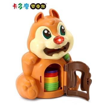 【美國 LeapFrog 】貪吃小松鼠-寶寶學習玩具｜卡多摩