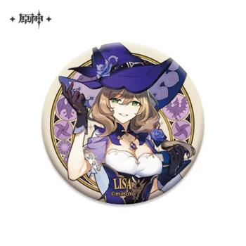 原神 蒙德城主題系列 人物馬口鐵徽章-麗莎