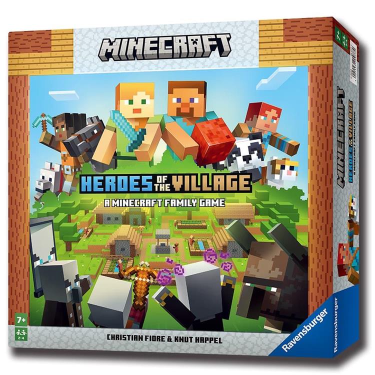 【新天鵝堡桌遊】當個創世神：村莊英雄MINECRAFT: HEROES OF THE VI/桌上遊戲