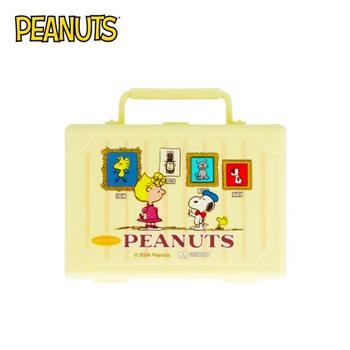 史努比 行李箱造型 便條本 1種圖樣 便條紙 收納盒 小物收納 Snoopy PEANUTS