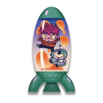 原創宇宙日常火箭熔岩燈景深厚壓克力