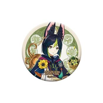 原神 亮粉金屬徽章 圓形徽章 別針 胸章 馬口鐵徽章 須彌 艾爾海森 卡維 提納里 納西妲 流浪者