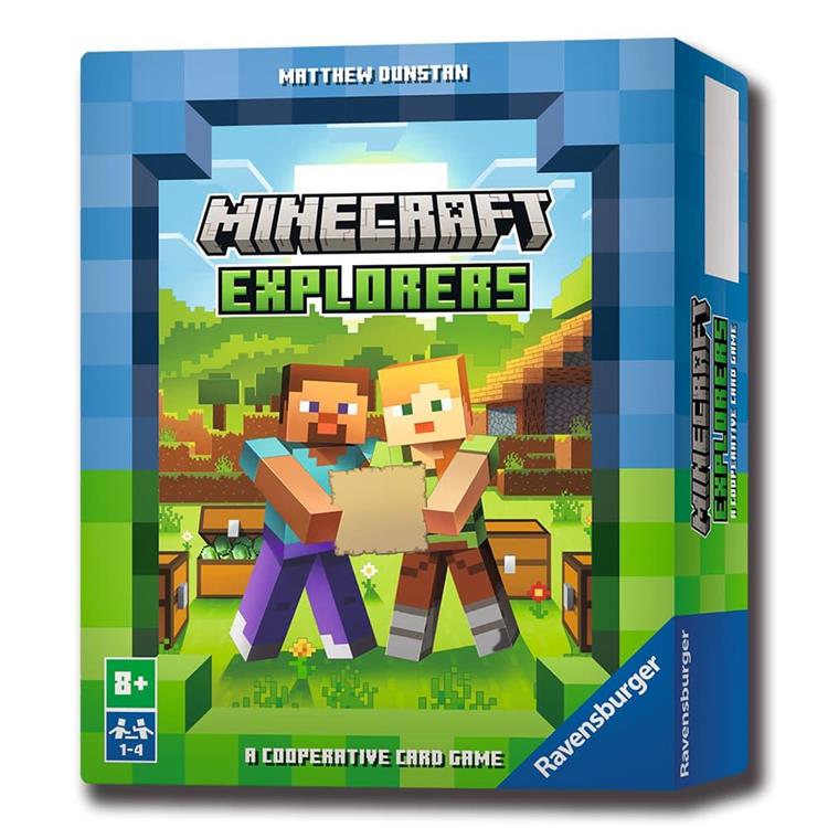 【新天鵝堡桌遊】當個創世神：探險家 紙牌遊戲MINECRAFT EXPLORERS/桌上遊戲