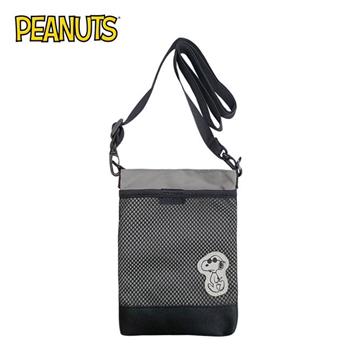 史努比 尼龍 隨身側背包 斜背包 側背包 隨身小包 Snoopy PEANUTS