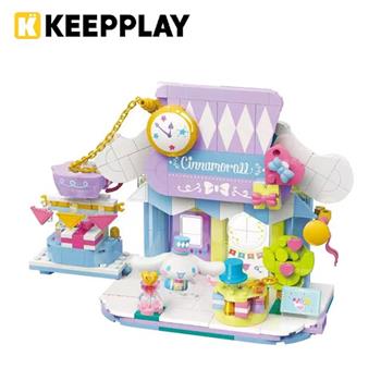 KEEPPLAY 積木公仔 三麗鷗 商店街系列 大耳狗 創意雜貨舖 益智玩具 玩具 喜拿 啟蒙積木
