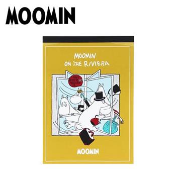 嚕嚕米 A6便條本 80頁 日本製 便條紙 小不點 阿金 溜溜們 MOOMIN