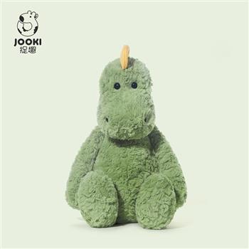 【JOOKI 捉趣】精品娃娃玩偶 綠色迅猛龍(全長50cm)【贈品牌束口袋】