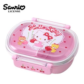 三麗鷗 單層便當盒 日本製 360ml 分隔便當盒 可微波飯盒 凱蒂貓 美樂蒂 大耳狗 酷洛米