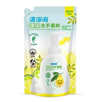 清淨海 環保洗手慕斯補充包450g*12入