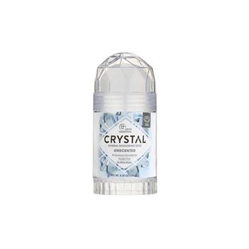 美國CRYSTAL-長效淨味約24小時礦物鹽身體固體除臭棒-無香款120g/大條(晶燦綺肌體香石/運動異味消臭石/全天乾爽體香膏)