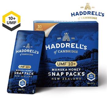 【壽滿趣-Haddrells】紐西蘭活性麥蘆卡蜂蜜隨身包UMF10＋(80g)