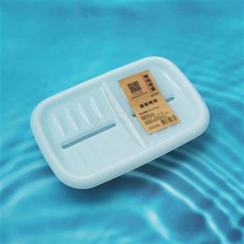 台灣製雙格皂盒-2入