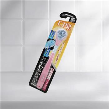 日本製 EBISU 銀離子舌苔刷-4支