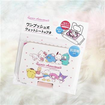 日本進口濕紙巾蓋-三麗鷗家族-白色-3入