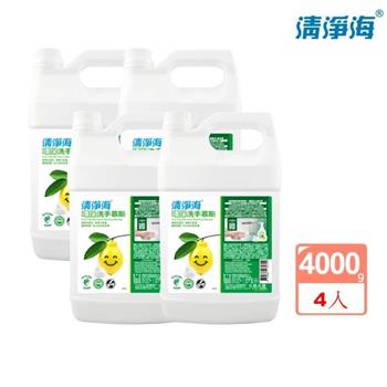 清淨海 檸檬系列環保洗手慕斯 4000g(箱購4入組)