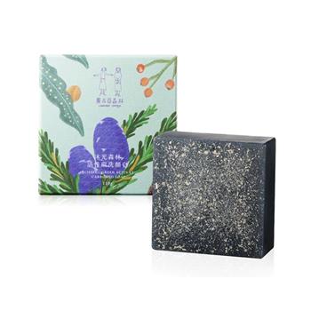 【薰衣草森林 Select】 沐光森林 活性碳 洗顏礦物皂 110g x2入 | 潔顏皂 肥皂 洗臉皂 薰衣草 洗臉 檜木