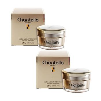 【澳洲 Chantelle】全日滋養霜-獨家配方-即期良品2027年7月到期 (2入組 50g/罐)