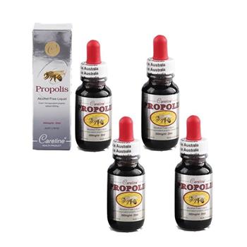 Careline蜂膠精華液-即期良品2027年八月到期-(4入組 25ml/瓶)