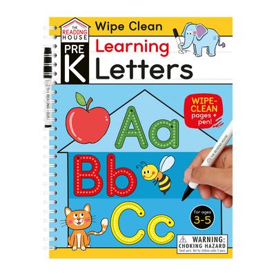Learning Letters (Pre-K Wipe Clean Workbook)