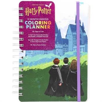 Harry Potter 12-Month Undated Coloring Planner