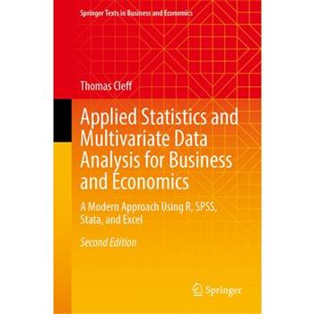 Applied Statistics and Multivariate Data Analysis for Business and Economics
