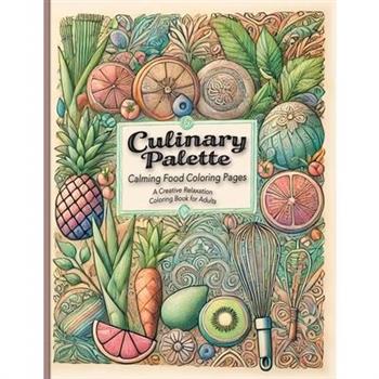 Culinary Palette Calming Food Coloring Pages