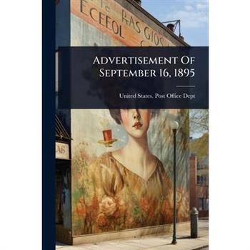 Advertisement Of September 16, 1895