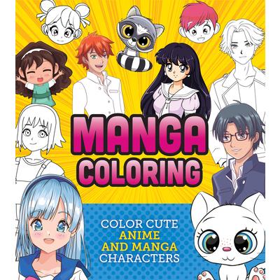 Manga Coloring Book