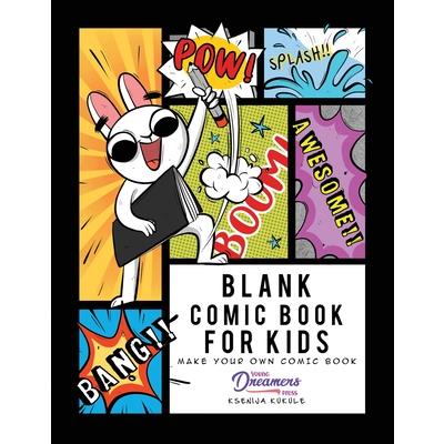 Blank Comic Book for Kids