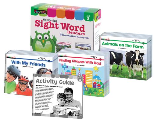 Nonfiction Sight Word Readers Set 2(25冊合售)小兒跨學科常見單字閱讀盒2