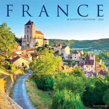 France 2026 12 X 12 Wall Calendar