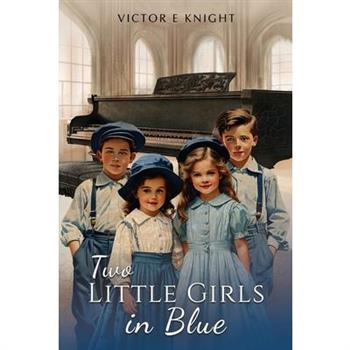 Two Little Girls in Blue