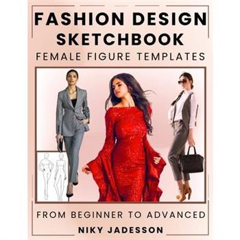 Fashion Design Sketchbook Female Figure Templates