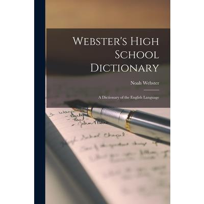 Webster's High School Dictionary