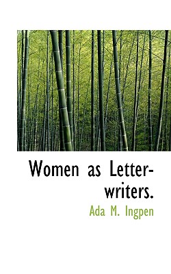 Women as Letter-Writers.